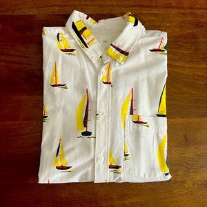 H&M LOGO Hawaiian Shirt